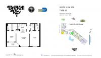 Unit 313 floor plan